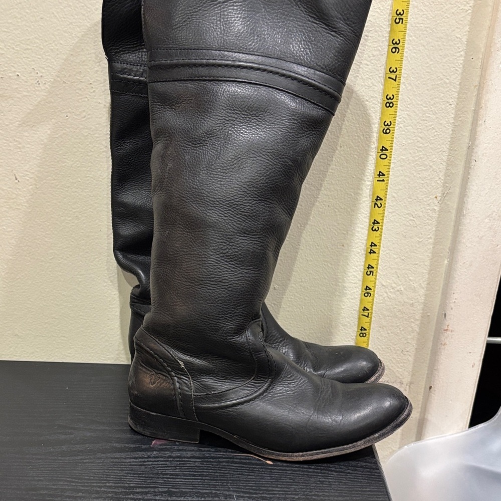 Frye Dark Leather Boots
